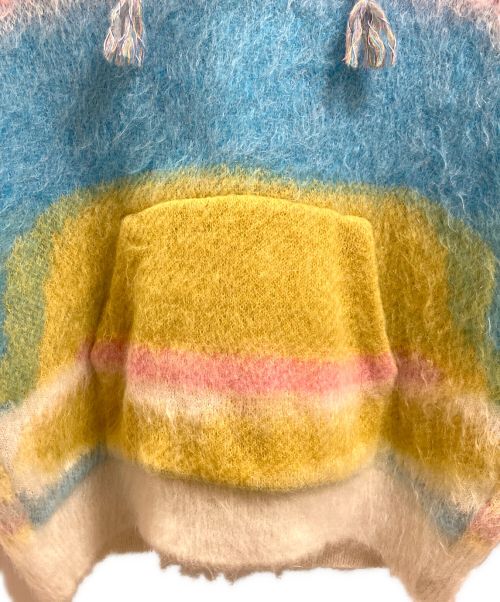 CELINE（セリーヌ）CELINE (セリーヌ) ブラッシュドジャガードニットパーカー サイズ:Ｓの古着・服飾アイテム