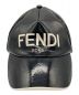FENDI (フェンディ) ロゴコーティングキャップ ブラック サイズ:58：39800円