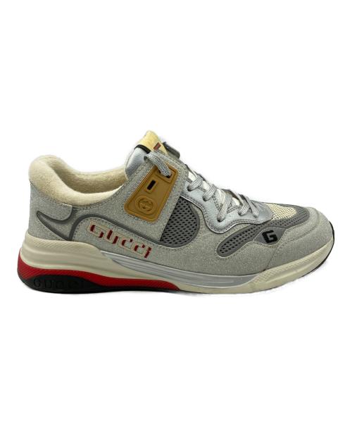 GUCCI（グッチ）GUCCI (グッチ) ウルトラスペース スニーカー ライトグレー サイズ:8 1/2の古着・服飾アイテム