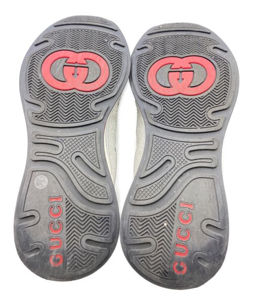 GUCCI（グッチ）GUCCI (グッチ) ウルトラスペース スニーカー ライトグレー サイズ:8 1/2の古着・服飾アイテム