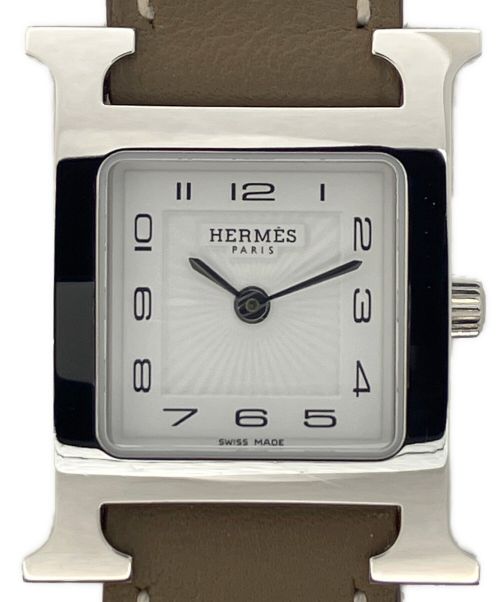 HERMES（エルメス）HERMES (エルメス) HウォッチPM ホワイト サイズ:PMの古着・服飾アイテム