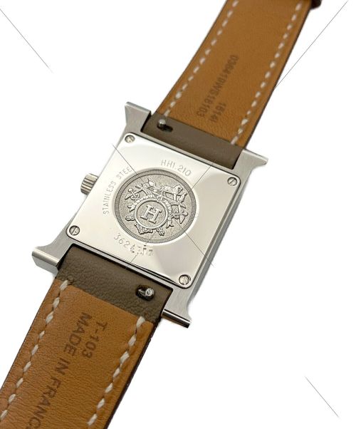 HERMES（エルメス）HERMES (エルメス) HウォッチPM ホワイト サイズ:PMの古着・服飾アイテム