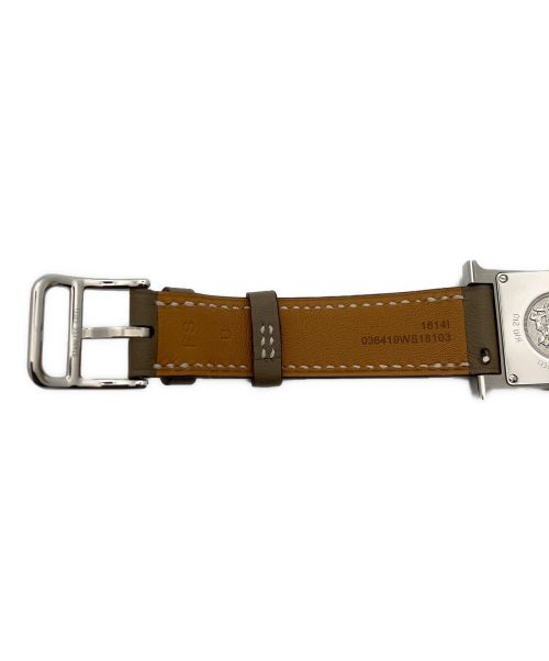 HERMES（エルメス）HERMES (エルメス) HウォッチPM ホワイト サイズ:PMの古着・服飾アイテム