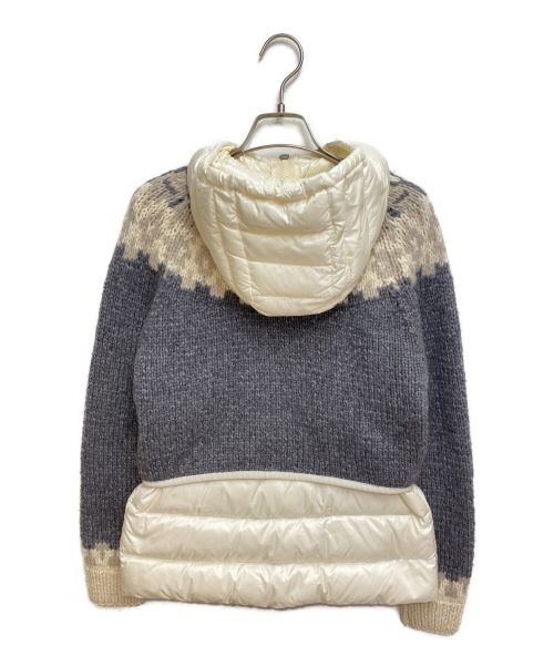 MONCLER（モンクレール）MONCLER (モンクレール) MAGLIONE TRICOT CARDIGAN ベージュ サイズ:Mの古着・服飾アイテム
