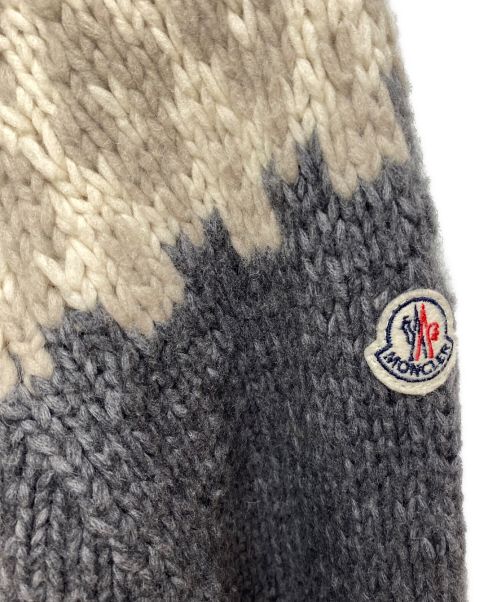 MONCLER（モンクレール）MONCLER (モンクレール) MAGLIONE TRICOT CARDIGAN ベージュ サイズ:Mの古着・服飾アイテム