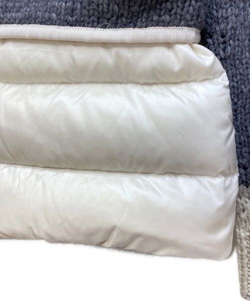 MONCLER（モンクレール）MONCLER (モンクレール) MAGLIONE TRICOT CARDIGAN ベージュ サイズ:Mの古着・服飾アイテム