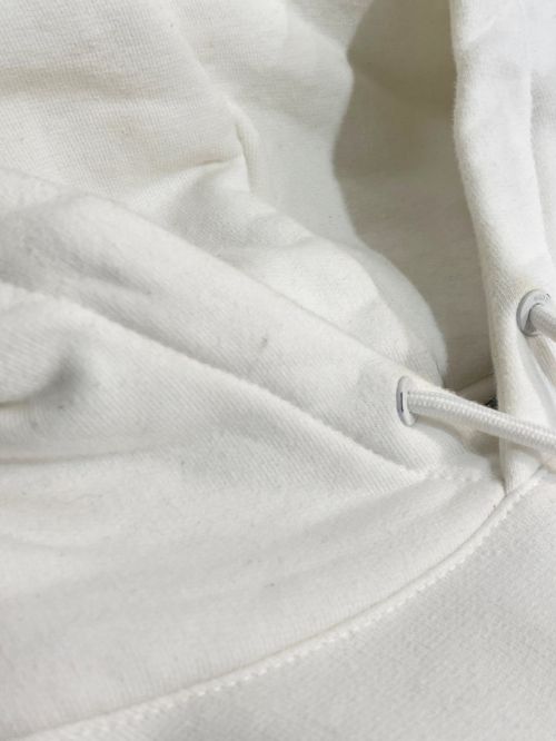 Dior（ディオール）Dior (ディオール) ×Daniel Arsham 2020SS Molton Cotton Hoodie  ホワイト サイズ:Ｌの古着・服飾アイテム