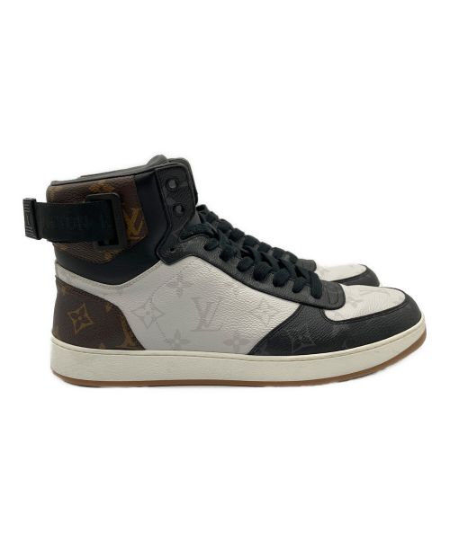 LOUIS VUITTON（ルイ ヴィトン）LOUIS VUITTON (ルイ ヴィトン) リヴォリ・ライン スニーカー ホワイト×ブラウン サイズ:6　1/2の古着・服飾アイテム