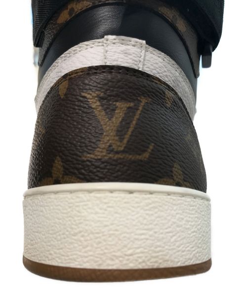 LOUIS VUITTON（ルイ ヴィトン）LOUIS VUITTON (ルイ ヴィトン) リヴォリ・ライン スニーカー ホワイト×ブラウン サイズ:6　1/2の古着・服飾アイテム