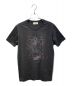 HERMES（エルメス）の古着「H刺繍Tシャツ」｜ブラック