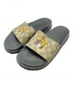GUCCIグッチ）の古着「GGタイガーサンダル」｜ベージュ