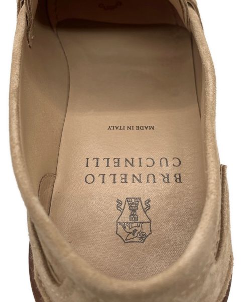 BRUNELLO CUCINELLI（ブルネロクチネリ）BRUNELLO CUCINELLI (ブルネロクチネリ) スウェードローファー タバコ サイズ:41 1/2の古着・服飾アイテム