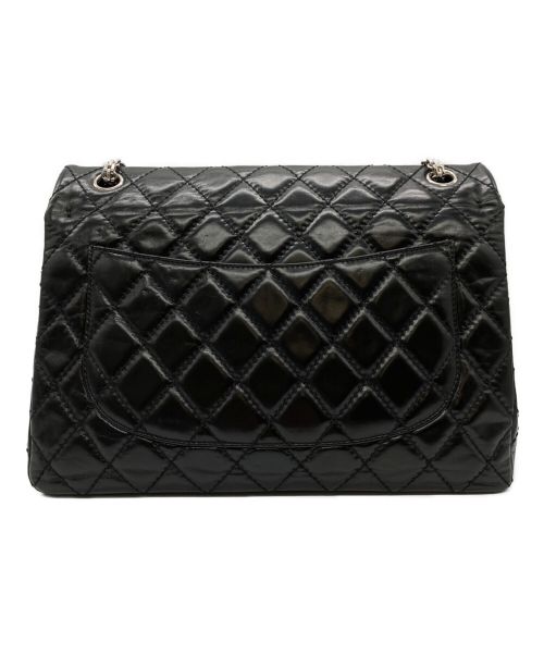 CHANEL（シャネル）CHANEL (シャネル) 2.55チェーンショルダーバッグ ブラックの古着・服飾アイテム