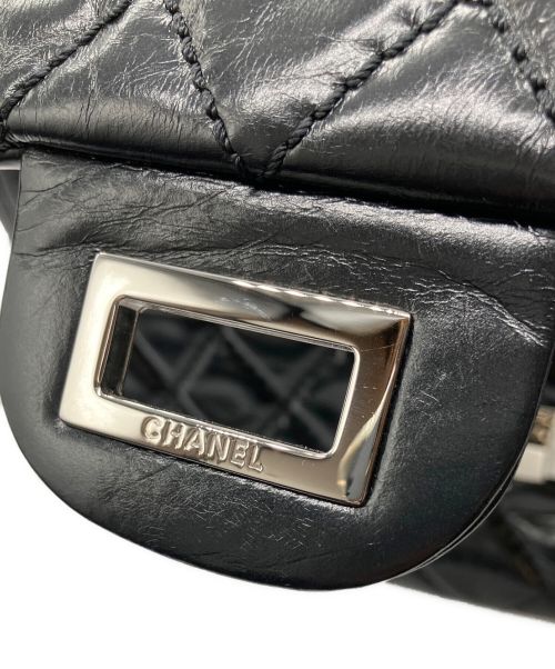 CHANEL（シャネル）CHANEL (シャネル) 2.55チェーンショルダーバッグ ブラックの古着・服飾アイテム