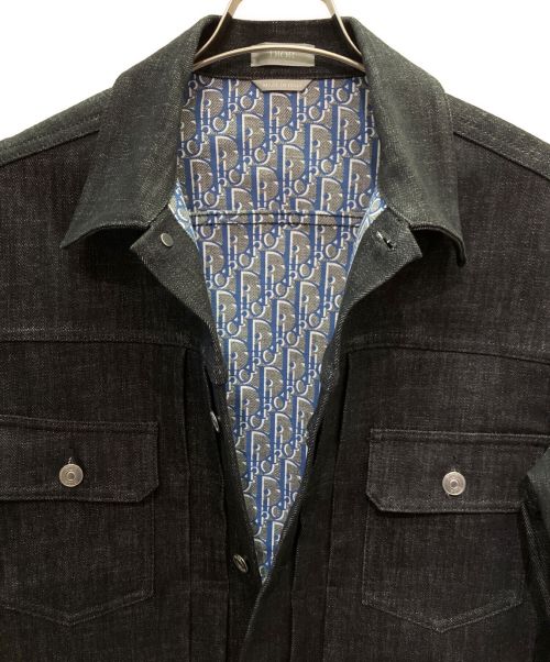 Dior（ディオール）Dior (ディオール) デニムジャケット ブラック サイズ:46の古着・服飾アイテム