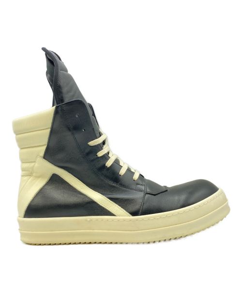 RICK OWENS（リックオウエンス）RICK OWENS (リック オウエンス) GEOBASKET LPO ブラック×ホワイト サイズ:42の古着・服飾アイテム