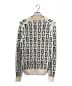 FENDI (フェンディ) 総柄クルーニット アイボリー サイズ:SIZE 46：37800円