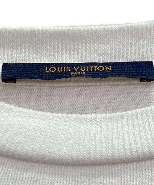 LOUIS VUITTON（ルイ ヴィトン）LOUIS VUITTON (ルイ ヴィトン) フロントロゴカットソー ホワイト サイズ:Sの古着・服飾アイテム