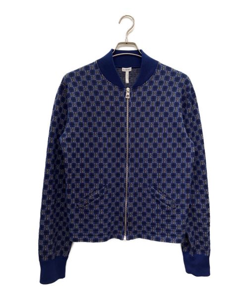 LOEWE（ロエベ）LOEWE (ロエベ) ボンバージャケット ブルー サイズ:Ｓの古着・服飾アイテム