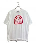 LOUIS VUITTONルイ ヴィトン）の古着「フラワーミックス半袖ニット」｜ホワイト