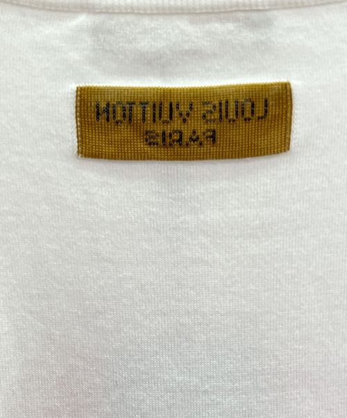 LOUIS VUITTON（ルイ ヴィトン）LOUIS VUITTON (ルイ ヴィトン) フラワーミックス半袖ニット ホワイト サイズ:XXLの古着・服飾アイテム