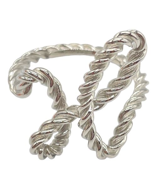 HERMES（エルメス）HERMES (エルメス) CORD H スカーフリング シルバー サイズ:20号の古着・服飾アイテム