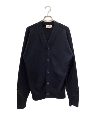 エルメス レザードッキングカーディガン L/XL エルメス レザードッキングカーディガン L/XL