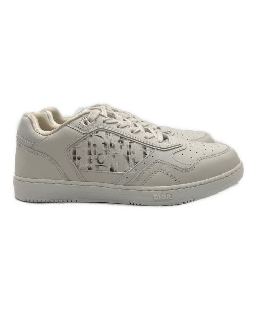 Christian Dior（クリスチャン ディオール）Christian Dior (クリスチャン ディオール) B27 ロートップスニーカー ホワイト サイズ:43 未使用品の古着・服飾アイテム