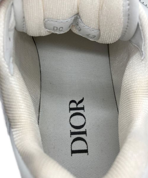 Christian Dior（クリスチャン ディオール）Christian Dior (クリスチャン ディオール) B27 ロートップスニーカー ホワイト サイズ:43 未使用品の古着・服飾アイテム