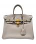 HERMES（エルメス）の古着「バーキン 25/グリアスファルト/トリヨンビーヨ/D刻印/ゴールド金具」｜グリスアスファルト