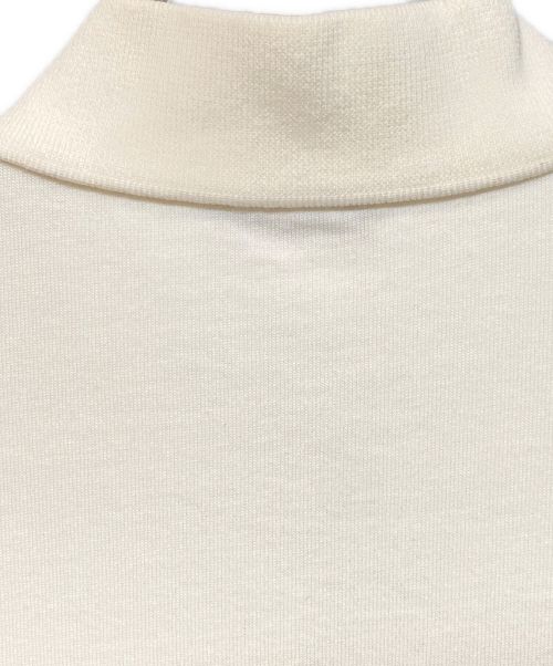 Dior（ディオール）Dior (ディオール) ERL (イーアールエル) 半袖ハーフジップシャツ ベージュ サイズ:Mの古着・服飾アイテム
