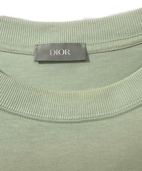 Christian Dior（クリスチャン ディオール）Christian Dior (クリスチャン ディオール) コンパクトジャージーTシャツ ミント サイズ:Lの古着・服飾アイテム