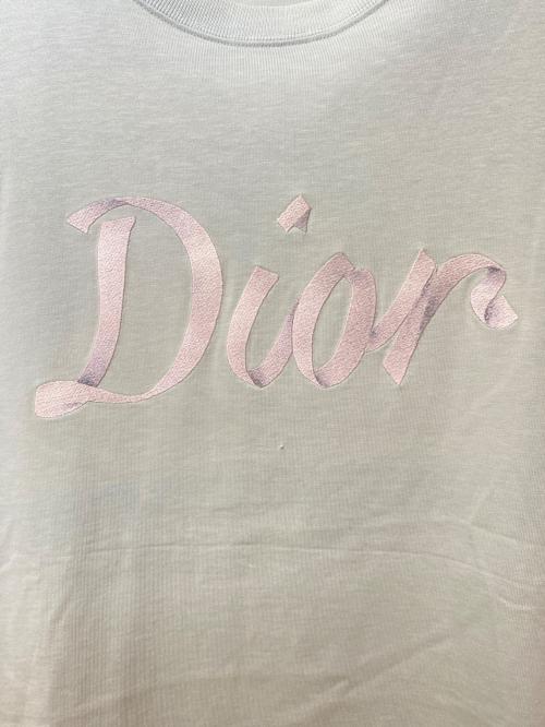 Christian Dior（クリスチャン ディオール）Christian Dior (クリスチャン ディオール) コンパクトジャージーTシャツ ミント サイズ:Lの古着・服飾アイテム