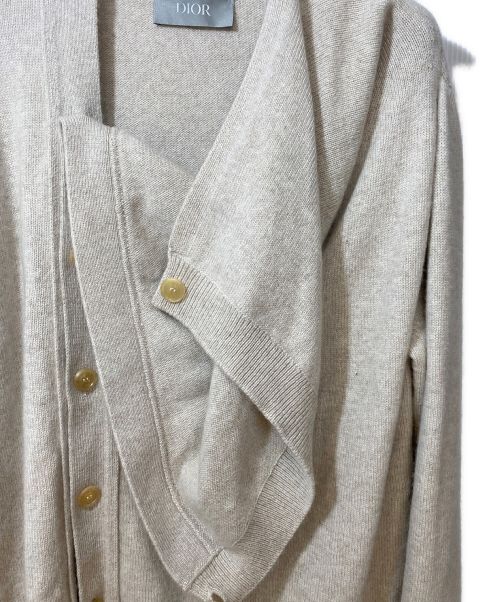Christian Dior（クリスチャン ディオール）Christian Dior (クリスチャン ディオール) カシミヤジャージー ベージュ サイズ:Mの古着・服飾アイテム