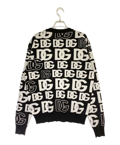 DOLCE & GABBANA（ドルチェ＆ガッバーナ）DOLCE & GABBANA (ドルチェ＆ガッバーナ) DGロゴ セーター ブラック サイズ:XSの古着・服飾アイテム
