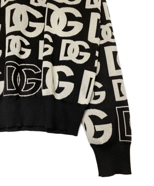 DOLCE & GABBANA（ドルチェ＆ガッバーナ）DOLCE & GABBANA (ドルチェ＆ガッバーナ) DGロゴ セーター ブラック サイズ:XSの古着・服飾アイテム