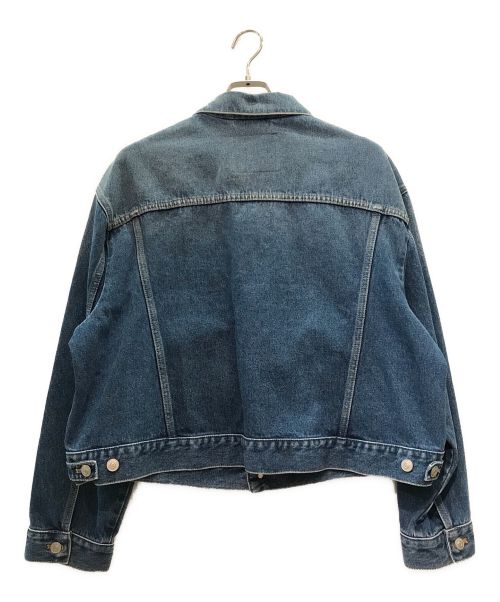 BALENCIAGA（バレンシアガ）BALENCIAGA (バレンシアガ) 再構築スウィングデニムジャケット インディゴ サイズ:38の古着・服飾アイテム