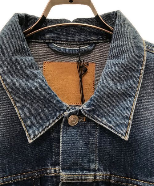 BALENCIAGA（バレンシアガ）BALENCIAGA (バレンシアガ) 再構築スウィングデニムジャケット インディゴ サイズ:38の古着・服飾アイテム