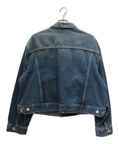 BALENCIAGA（バレンシアガ）BALENCIAGA (バレンシアガ) 再構築スウィングデニムジャケット インディゴ サイズ:38の古着・服飾アイテム