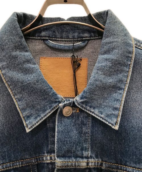 BALENCIAGA（バレンシアガ）BALENCIAGA (バレンシアガ) 再構築スウィングデニムジャケット インディゴ サイズ:38の古着・服飾アイテム