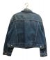 BALENCIAGA (バレンシアガ) 再構築スウィングデニムジャケット インディゴ サイズ:38：69800円