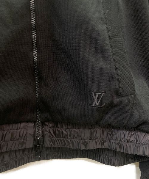LOUIS VUITTON（ルイ ヴィトン）LOUIS VUITTON (ルイ ヴィトン) リバーシブルモノグラムナイロンブルゾン ブラック サイズ:Mの古着・服飾アイテム