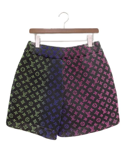 LOUIS VUITTON（ルイ ヴィトン）LOUIS VUITTON (ルイ ヴィトン) メッシュグラデハーフパンツ ブラック サイズ:40 未使用品の古着・服飾アイテム