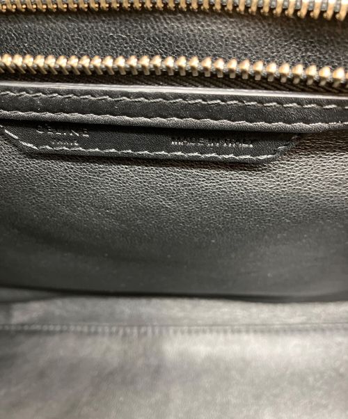 CELINE（セリーヌ）CELINE (セリーヌ) ラゲージミディアムショッパー ベージュ×ブラック サイズ:ミディアムの古着・服飾アイテム
