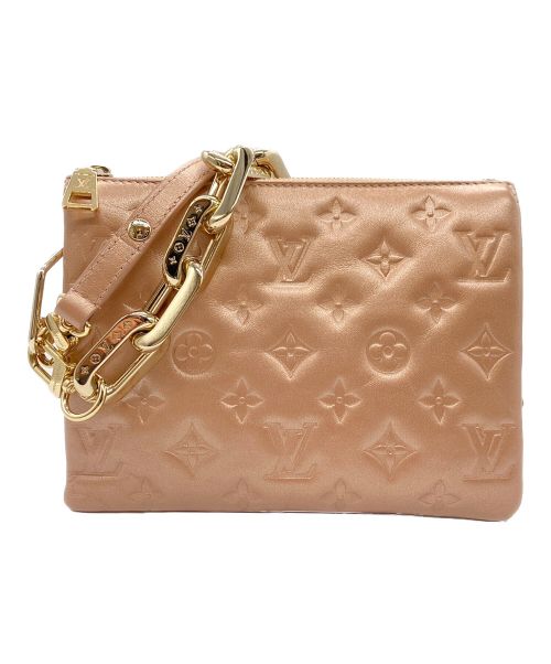 LOUIS VUITTON（ルイ ヴィトン）LOUIS VUITTON (ルイ ヴィトン) クッサンPM キャメル サイズ:PMの古着・服飾アイテム
