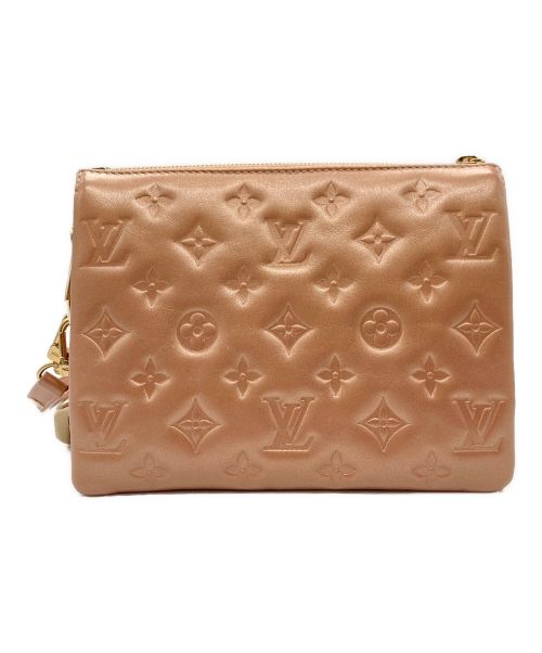 LOUIS VUITTON（ルイ ヴィトン）LOUIS VUITTON (ルイ ヴィトン) クッサンPM キャメル サイズ:PMの古着・服飾アイテム