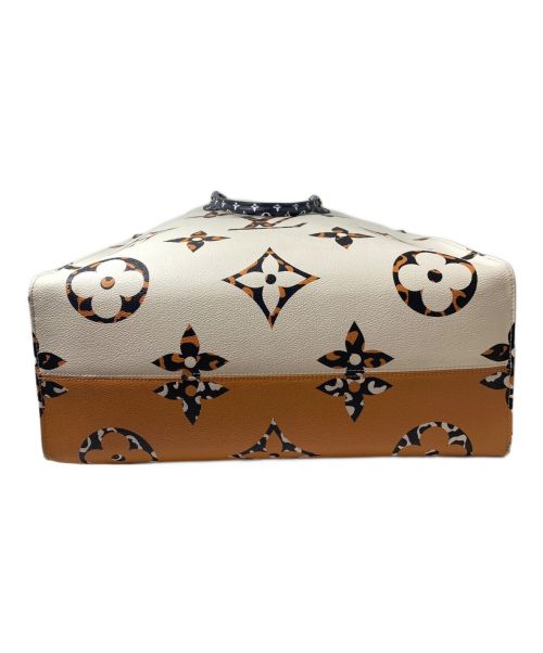LOUIS VUITTON（ルイ ヴィトン）LOUIS VUITTON (ルイ ヴィトン) モノグラム　ジャングルオンザゴーGM オレンジ×ベージュ サイズ:GMの古着・服飾アイテム