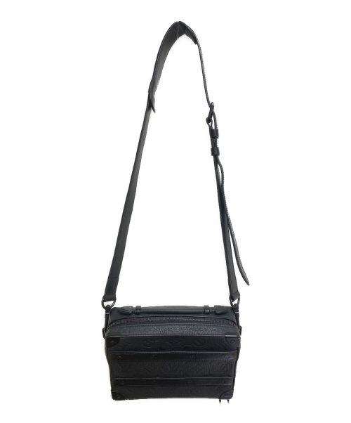LOUIS VUITTON（ルイ ヴィトン）LOUIS VUITTON (ルイ ヴィトン) トリヨンレザートランクショルダーバッグ ブラックの古着・服飾アイテム