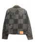 LOUIS VUITTON (ルイ ヴィトン) ジャイアントダミエウェーブスモノグラムデニム ジャケット ライトグレー サイズ:48：278000円
