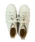 中古・古着 Christian Louboutin (クリスチャン・ルブタン) スパイクハイカットスニーカー ホワイト サイズ:38 1/2：39800円